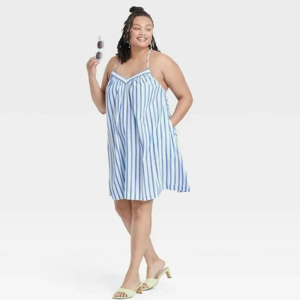 Striped Sundress Size 1X